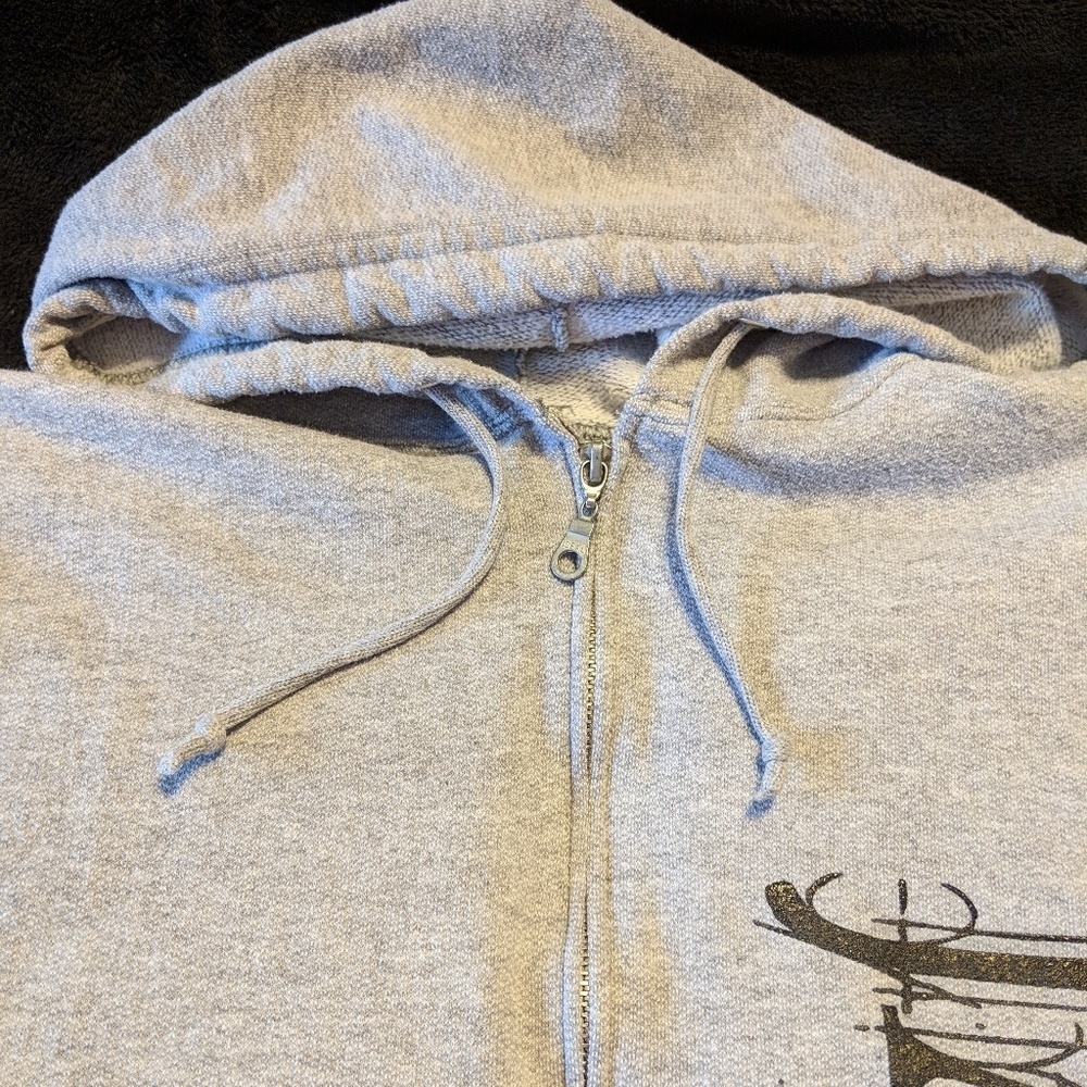 Jackknife men's hoodie by Jerzees - Picture 3 of 6